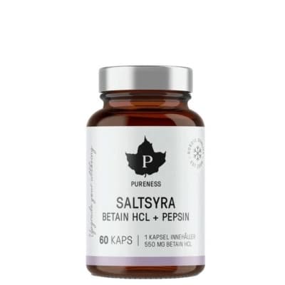 Pureness Beteine Hcl – Starkast dos – betain hcl bäst i test 2026
