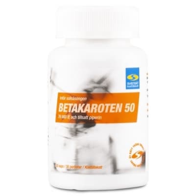 Core Betakaroten 50 – Budgetfavorit – betakarotentabletter bäst i test 2026