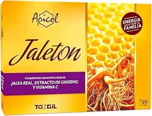 Apicol jaleton kunglig gelé och Ginseng 20 Phials of Tongil – Bäst i test – bidrottninggelé bäst i test 2026
