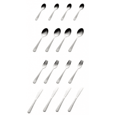 Atelier Bestickset 16 Delar Rostfritt Stål – Budgettips – billiga bestick bäst i test 2026