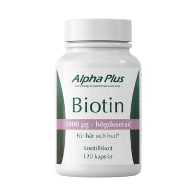 Alpha Plus Biotin 120 kapslar