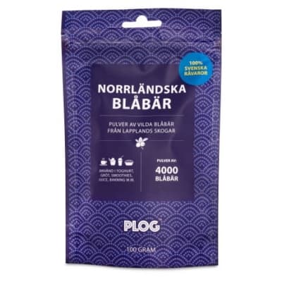 Plog Norrländska Blåbär – Bäst i test – blåbärspulver bäst i test 2026