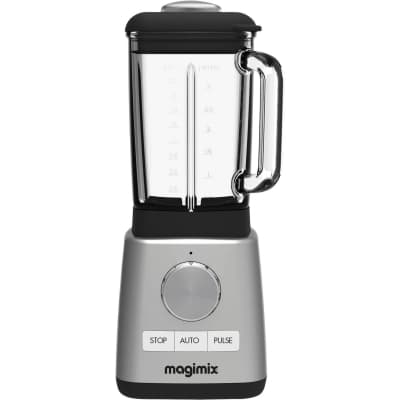 Magimix Power Blender Matt Stål Med Glaskanna – Maxvolym – blender bäst i test 2026
