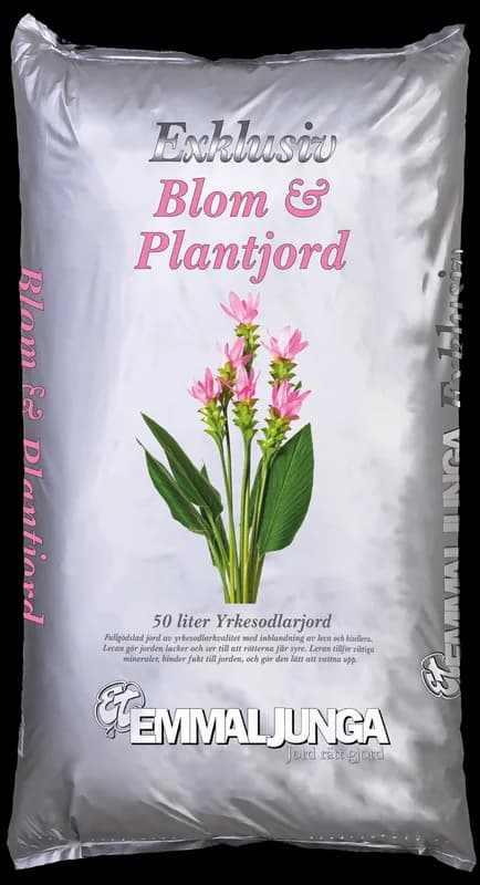 Emmaljunga Exklusiv Blom & Plantjord 50L (39 st) – Bäst i test – blomjord bäst i test 2026
