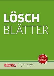 Brunnen 1041546 Blotting Paper A4 Blank 6 ark Vit