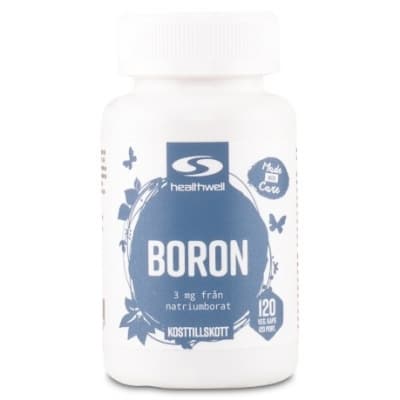 Healthwell Boron – Bäst i test – boron kosttillskott (bör vara 'boronkosttillskott' för korrekt sammansättning) bäst i test 2026