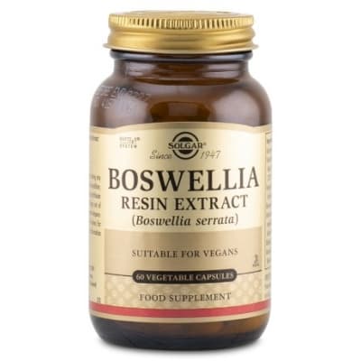 Solgar Boswellia – Snällast mot magen – boswellia bäst i test 2026