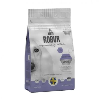 Bozita Robur Sensitive Single Protein Lamb – Toppval lamm – bozita blötmat hund bäst i test 2026