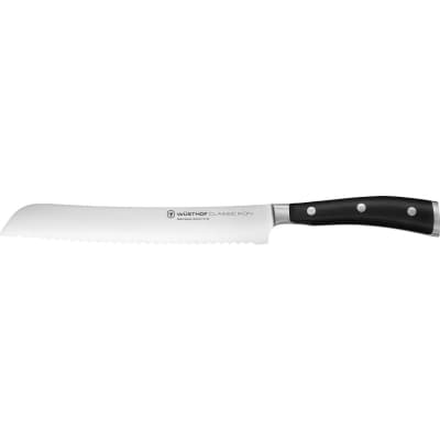 Wüsthof Classic Ikon Brödkniv Svart 20 Cm – Mest balanserad – brödkniv bäst i test 2026