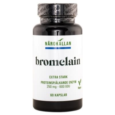 Närokällan Bromelain – Starkast enzym – bromelain kosttillskott bäst i test 2026