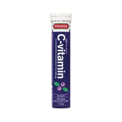 Friggs C-vitamin Blåbär 20 Brustablettetter – Bäst i test – c-vitamin brustabletter bäst i test 2026