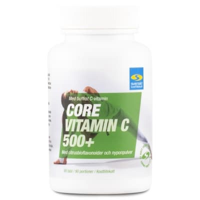 Core Vitamin C 500 Plus – Budgetbästa – c-vitamin-tabletter bäst i test 2026