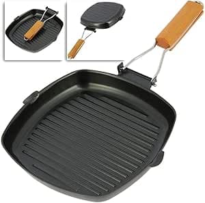 Nästa generation tackel non-stick kompakt matlagning stekpanna fällbart handtag utomhus camping karpfiske – Bäst i test – campingstekpanna bäst i test 2026