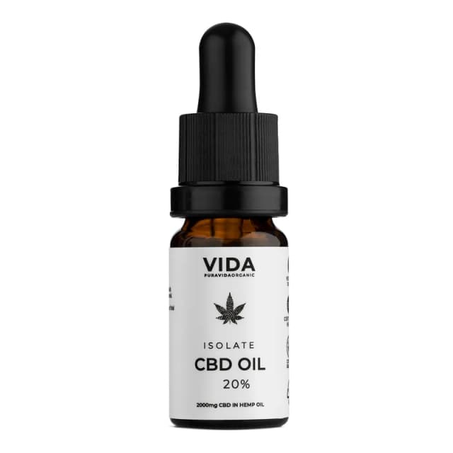 CBD Isolated Oil 20% 10ml – Pura Vida – Bäst i test – cbd-olja bäst i test 2026