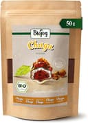 Biojoy Ekologiskt Chaga-svamppulver (50 g), torkade och finmalda Chaga-svampar, Chaga-te (Inonotus obliquus L.)