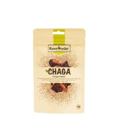 Chaga Instant, 75 G – Snabbast upplöst – chagapulver bäst i test 2026