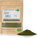 FRISAFRAN | Ekologiskt Chlorellapulver 100g | Eko Chlorella | chlorella pulver | innehåll av antioxidanter | ren och naturlig | Mikroalger | Vegetabiliska fibrer | detox | Vegetabiliskt protein