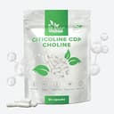 Citicoline CDP-Choline 250mg, 60 Kapslar – Stöd för kognitiv funktion och minne – Rena ingredienser, GMO- och glutenfria, GMP-certifierat kosttillskott från Raw Powders