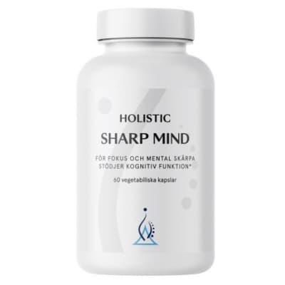 Holistic Sharp Mind – Utan koffein – citikolin-kosttillskott bäst i test 2026