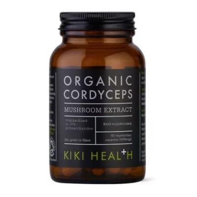 Kiki Health Organic Cordyceps Mushroom Extract – Lyxigaste valet – cordyceps bäst i test 2026
