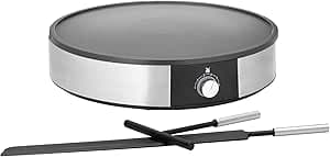 WMF 0415120011 Lono Crêpe Maker Non-Stick Avtagbar Platta Tempinställning Med Led Belysning Inbyggd Sladdvinda 1600 W – Bäst i test – crêpesjärn bäst i test 2026
