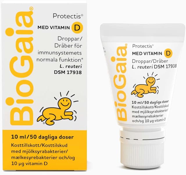 BioGaia Protectis D-droppar – Bäst i test – d-vitamin droppar bäst i test 2026