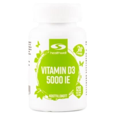 Healthwell Vitamin D3 5000 Ie – Populäraste valet – d-vitamin bäst i test 2026