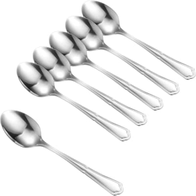 Dorre New England Dessertsked 6-pack – Prisvänligast – dessertsked bäst i test 2026