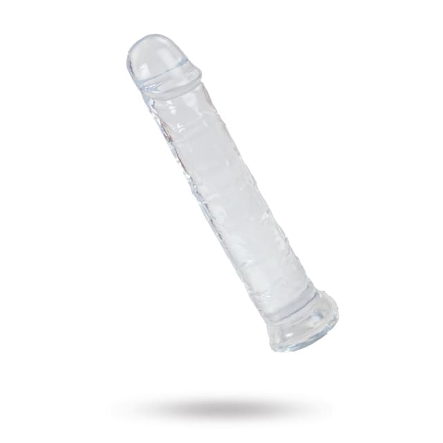 -15%Sustainable Pleasure22cm Realistic Dildo - Clear – Bästa för nybörjare – dildo med sugkopp bäst i test 2026