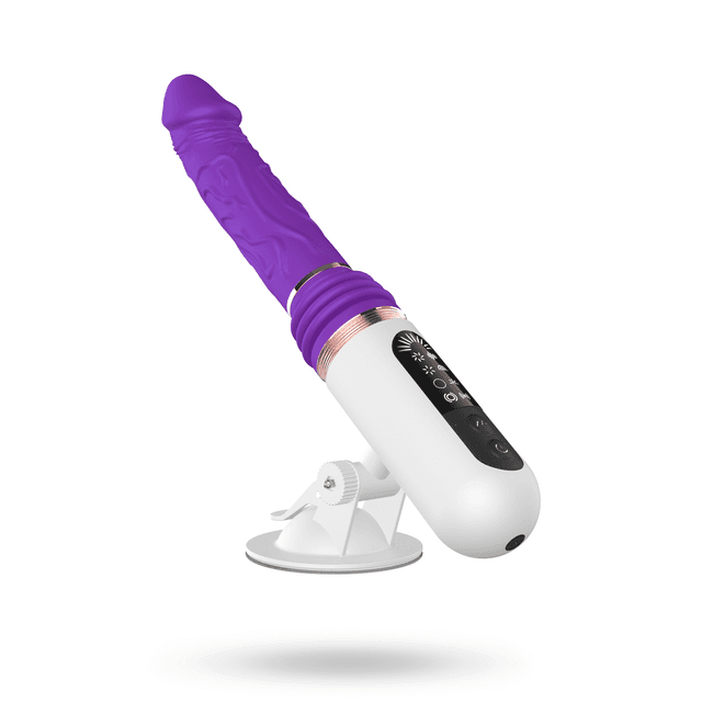 -20%Sustainable PleasureHands-free Thrusting & Vibrating Dildo – Bästa med vibration – dildo med sugkopp bäst i test 2026