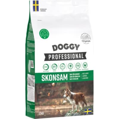 Professional Skonsam För Hund – Budgetfavorit – doggy hundfoder bäst i test 2026