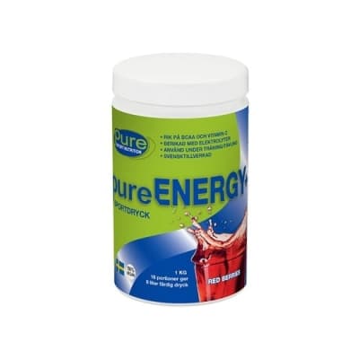 Pure Energy Sportdryck – Godast – druvsockerpulver bäst i test 2026