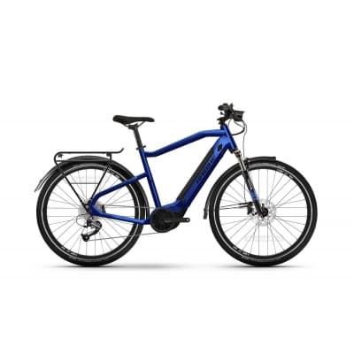 Haibike Trekking 4 High | Blå – Starkaste mittdrift – elcykel för pendling bäst i test 2026