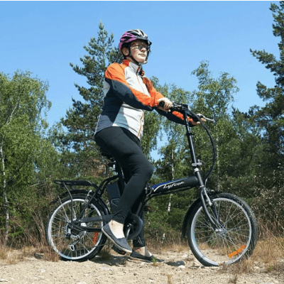 Hopfällbar Elcykel | 250w - 10,4ah | 6 Växlar | Lyfco – Budgetfavorit – elcykel för husbil bäst i test 2026