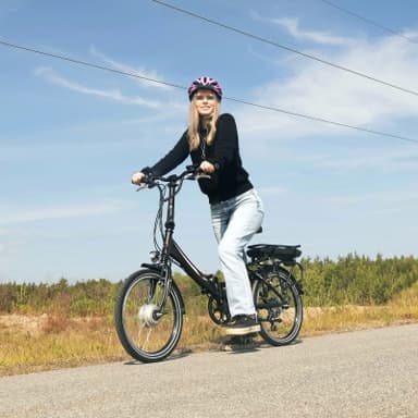 Hopfällbar Elcykel - 7-växlad - 13ah Litiumbatteri