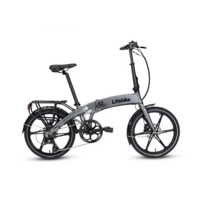 Lifebike C-pact G10 7vxl - Grå – Toppklassval – elcykel för husbil bäst i test 2026