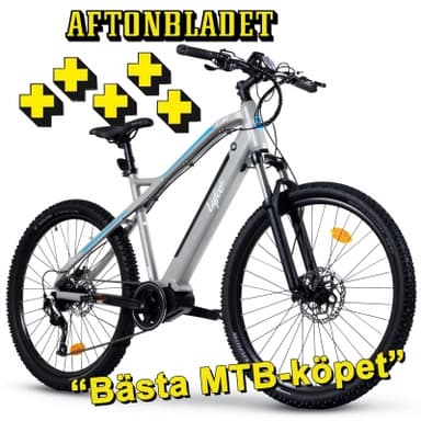 Elcykel Mtb 27.5" | 250w Mittmotor | 9 Växlar | Lyfco Eliaz