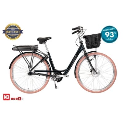 Lifebike Classic+ G9 Svart - Fotbroms – Bäst i test – elcykel bäst i test 2026