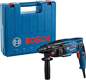 Bosch Professional borrhammare GBH 2-21 (med SDS plus, inkl. stödhandtag, maskinduk, djupanslag, i hantverkarväska) – Bäst i test – elektrisk borrhammare bäst i test 2026