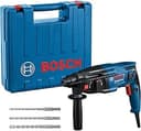 Bosch Professional borrhammare GBH 2-21 (med SDS plus, inkl. 3 x borrbits SDS plus, (6/8/10 mm), stödhandtag, maskinduk, djupanslag, i hantverkarväska)
