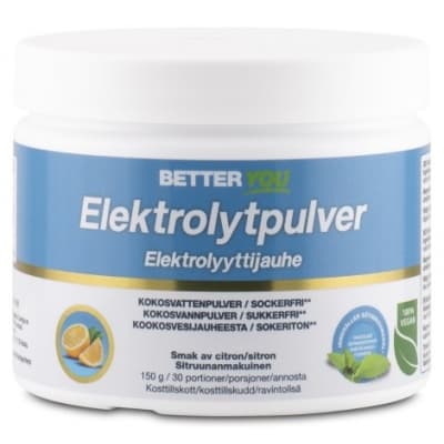Better You Elektrolytpulver – Bäst i test – elektrolytpulver bäst i test 2026