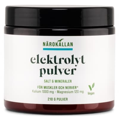 Närokällan Elektrolytpulver – Godaste valet – elektrolytpulver bäst i test 2026