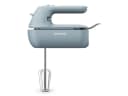 Kenwood QuickMix Go HMP40.000GY, Bärbar Elvisp med Integrerad Väska, SureEject Frigöringsknapp, Rostfri Stål Visp och Degkrok Inkluderade, Mätsked, 350W, Storm Blå
