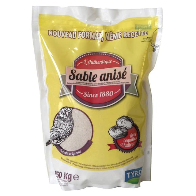 Tyrol Shell Sand Med Anisfro 1_15 Kg – Prispressad vinnare – fågelsand bäst i test 2026