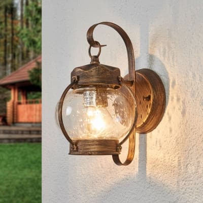 Utomhusvägglampa Margerite Med Blåsglas – Finast blåsglas – fasadbelysning bäst i test 2026