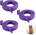 3-pack lugnande halsband för hundar, med feromoner, justerbara, vattentät, lindrar ångest vid stress, anti-stress, säker, för små, medelstora och stora hundar