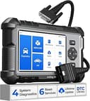 TOPDON OBD2-skanner ArtiDiag500, motor ABS SRS transmission Car diagnostiskt verktyg för alla bilar, full OBD2 testkodsläsare, bilbatteri spänningstest, Wi-Fi-fri uppdatering, AutoVIN, 2 års garanti