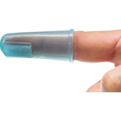 Tandrengöring Fingertopp I Silikon – Budgetfavorit – fingertandborste hund bäst i test 2026