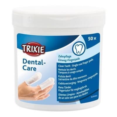 Trixie Fingerpads För Tandvård 50-pack – Bäst i test – fingertandborste hund bäst i test 2026