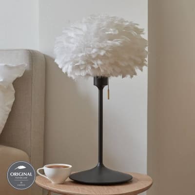 Umage Eos Mini Bordslampa Vit/svart – USB-favorit – fjäderlampa bäst i test 2026